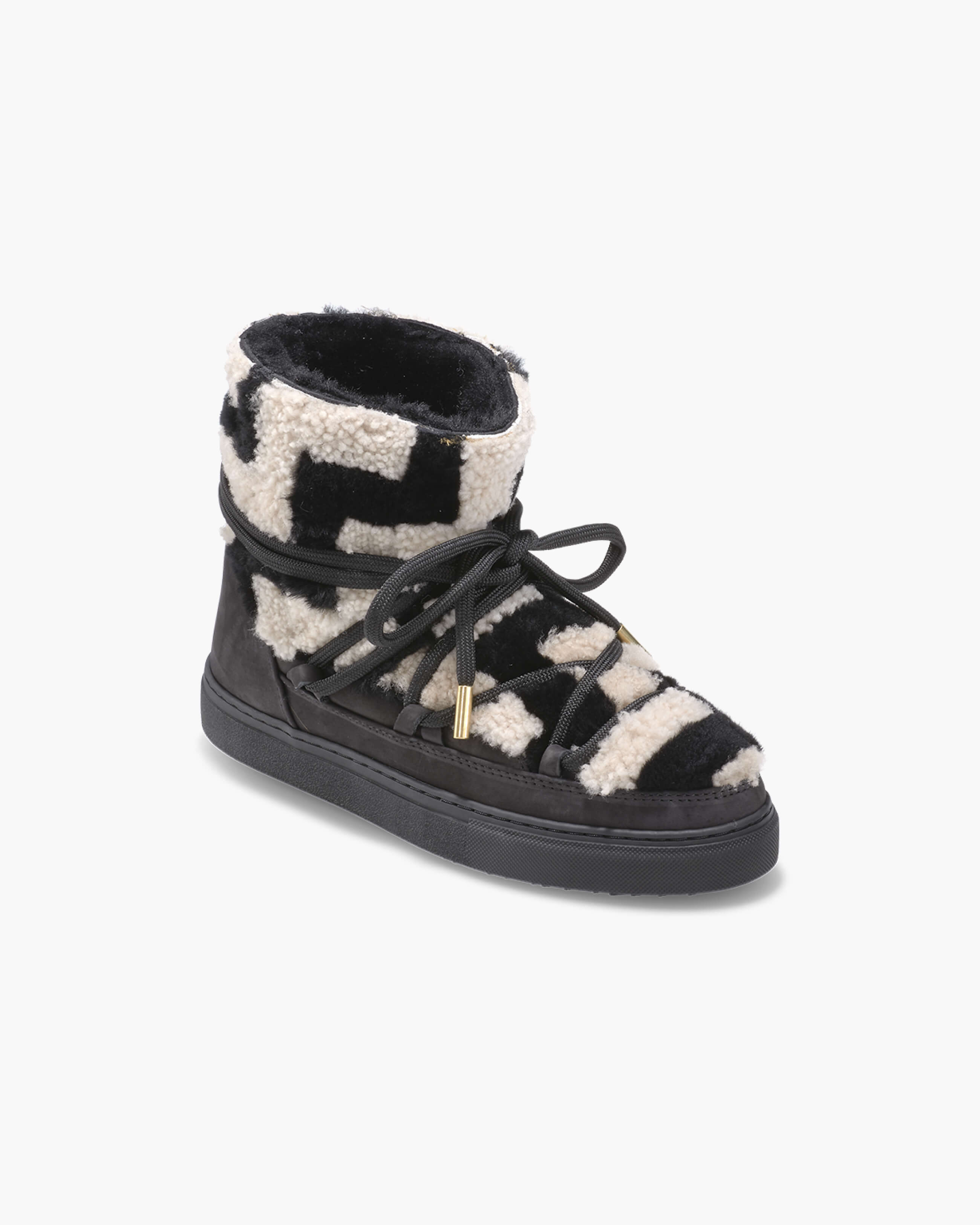 Shearling Zigzag Sneaker