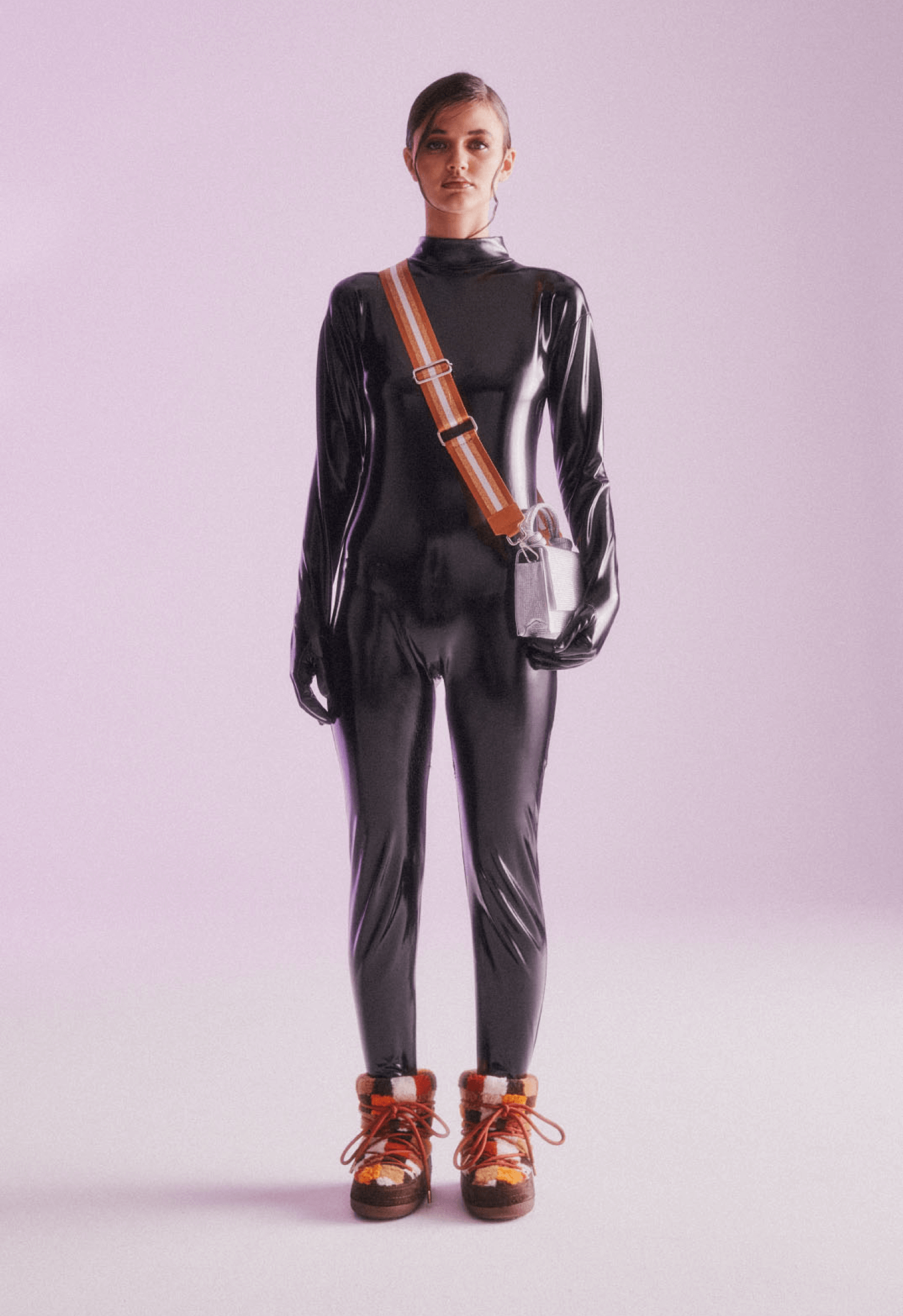 Shearling Patchwork Boot