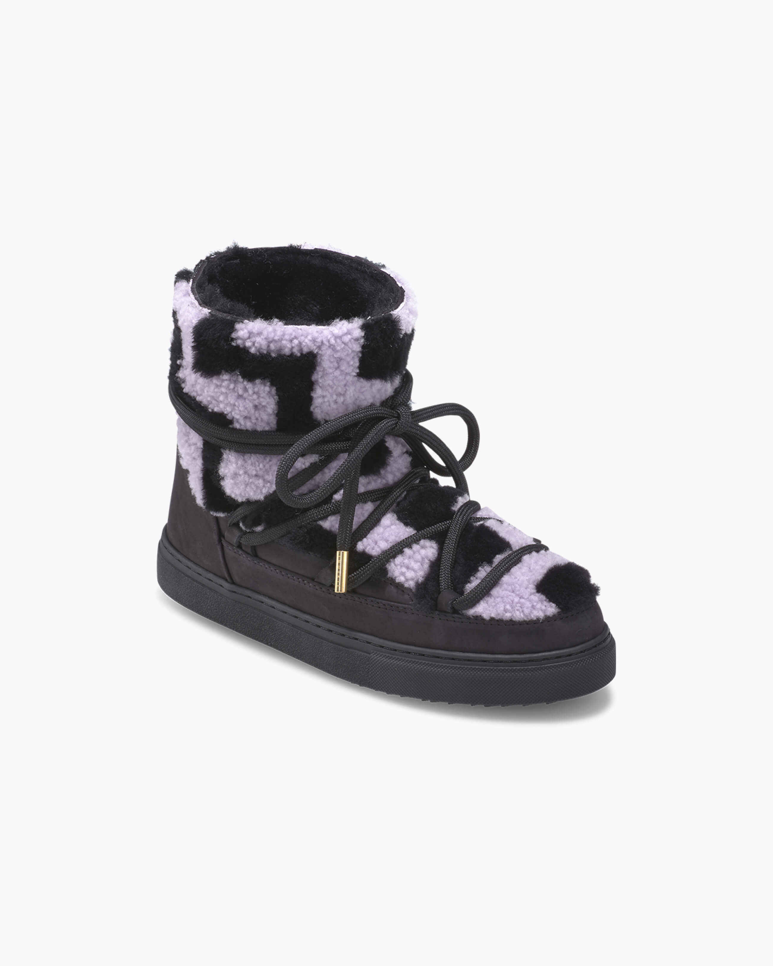 Shearling Zigzag Sneaker
