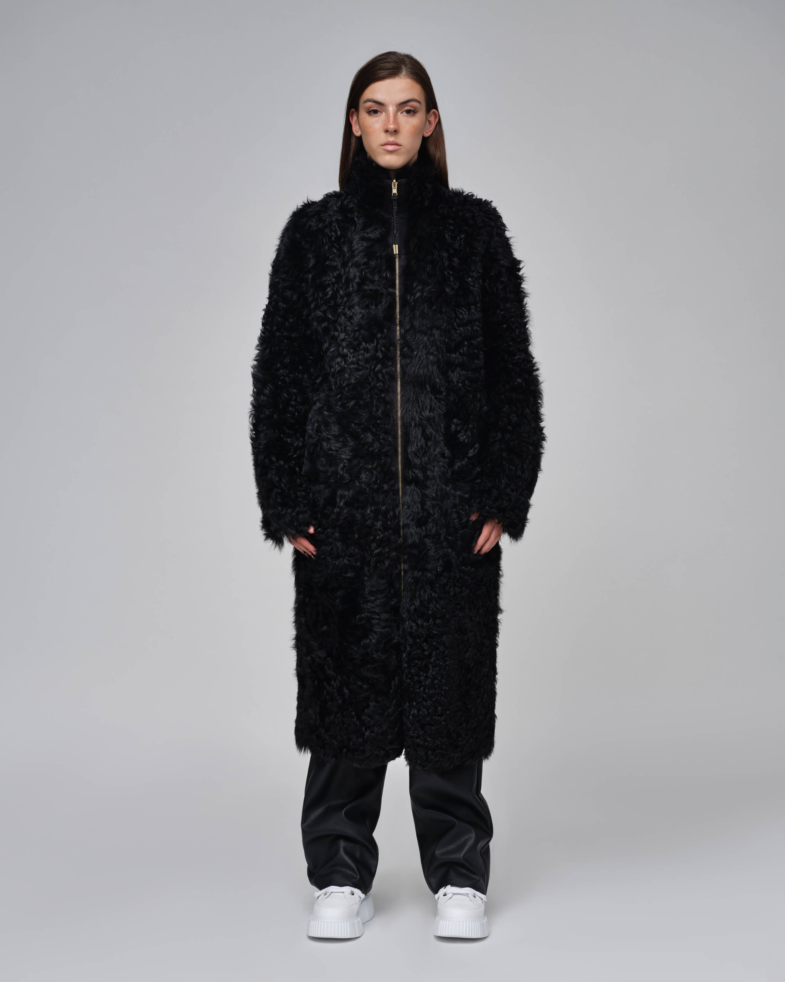 INUIKII Shearling Coat