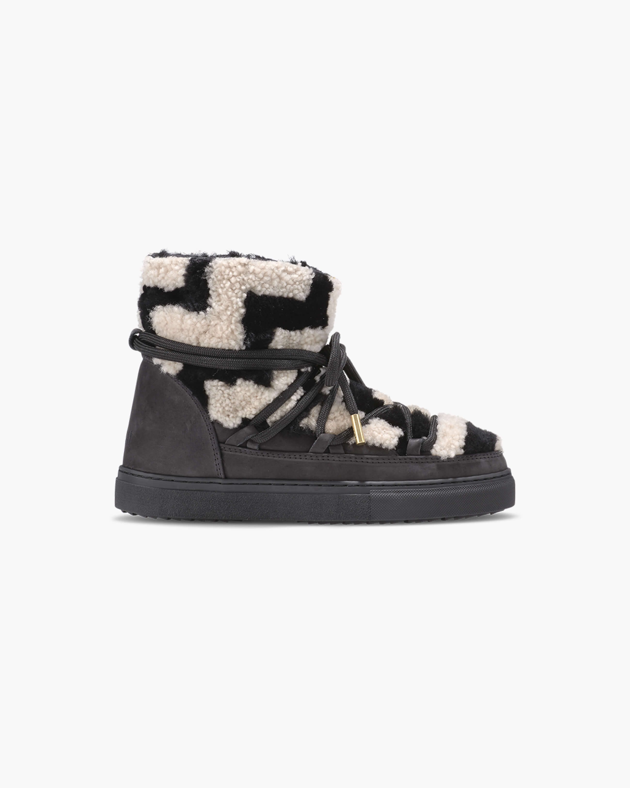 Shearling Zigzag Sneaker