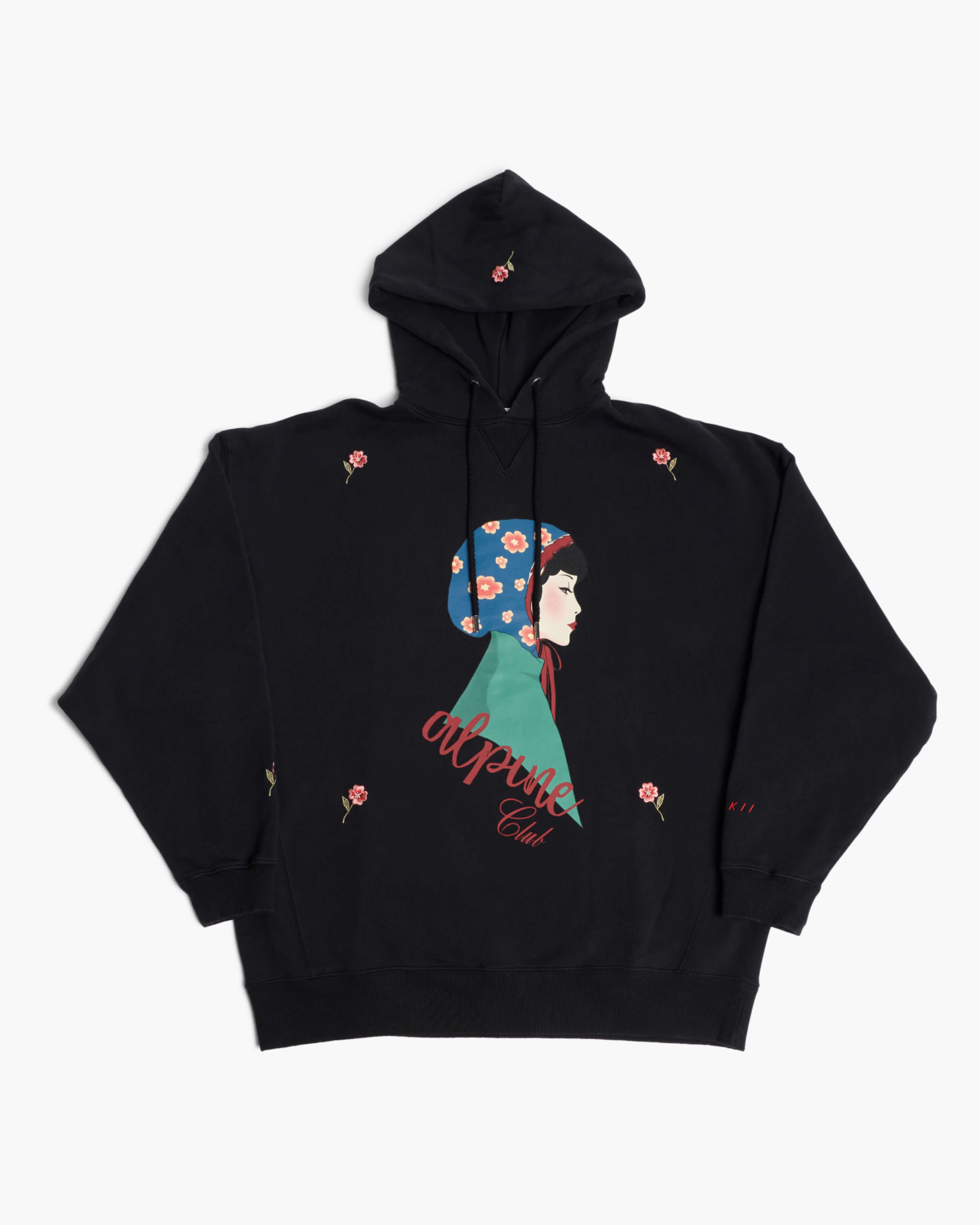 Oversized Embroidered Hoodie