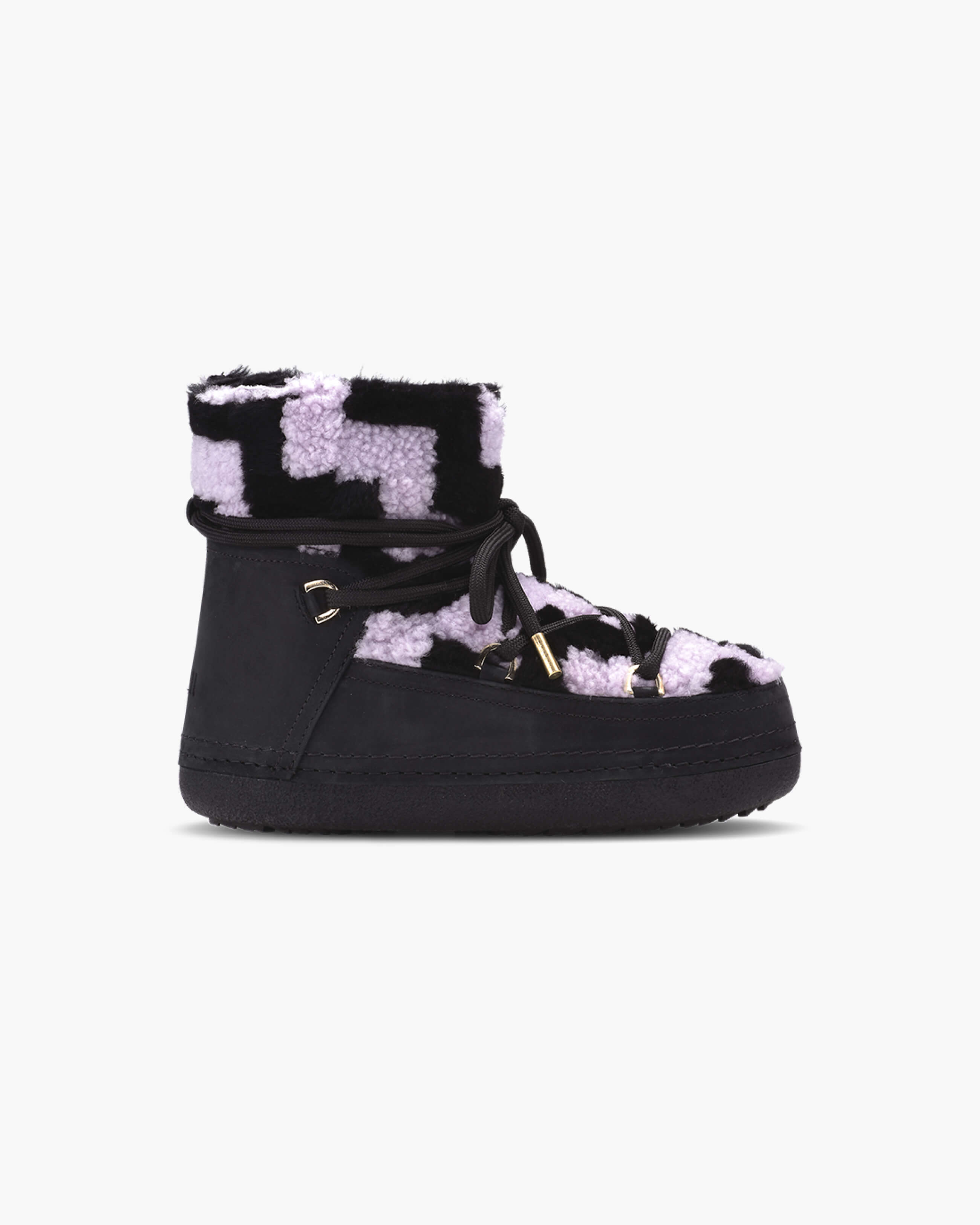 Shearling Zigzag Boot
