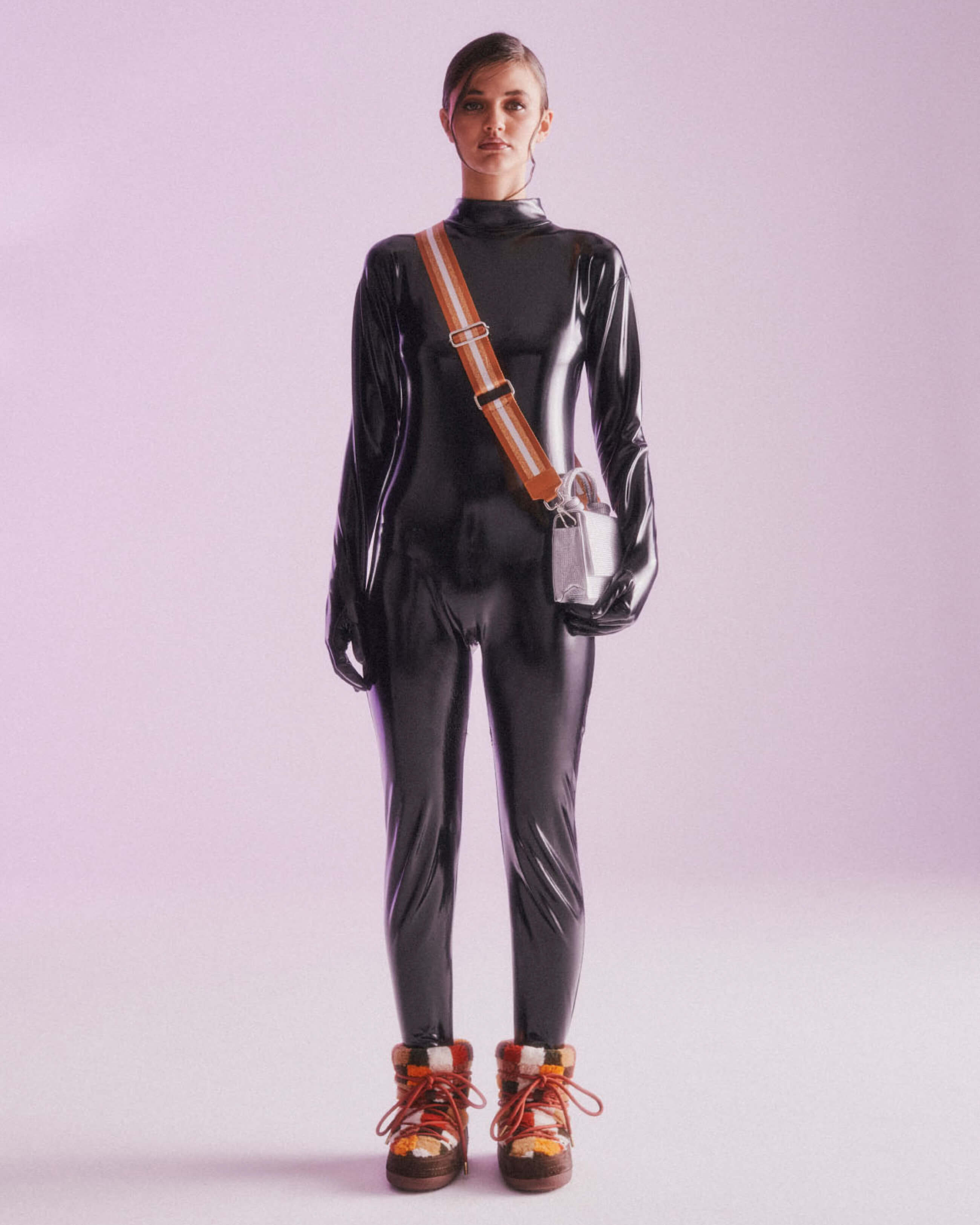 Shearling Patchwork Boot