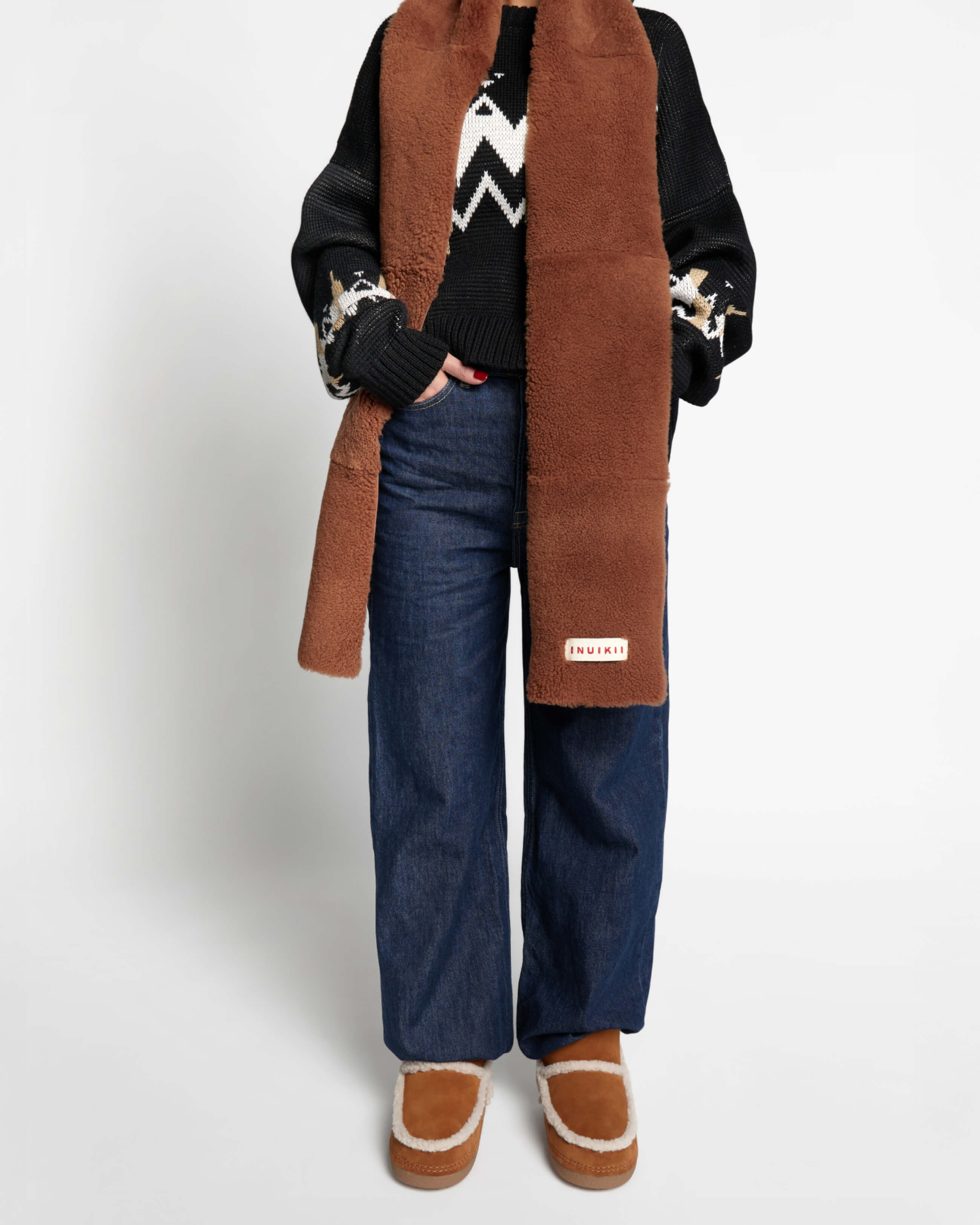 Patchwork Plain Scarf