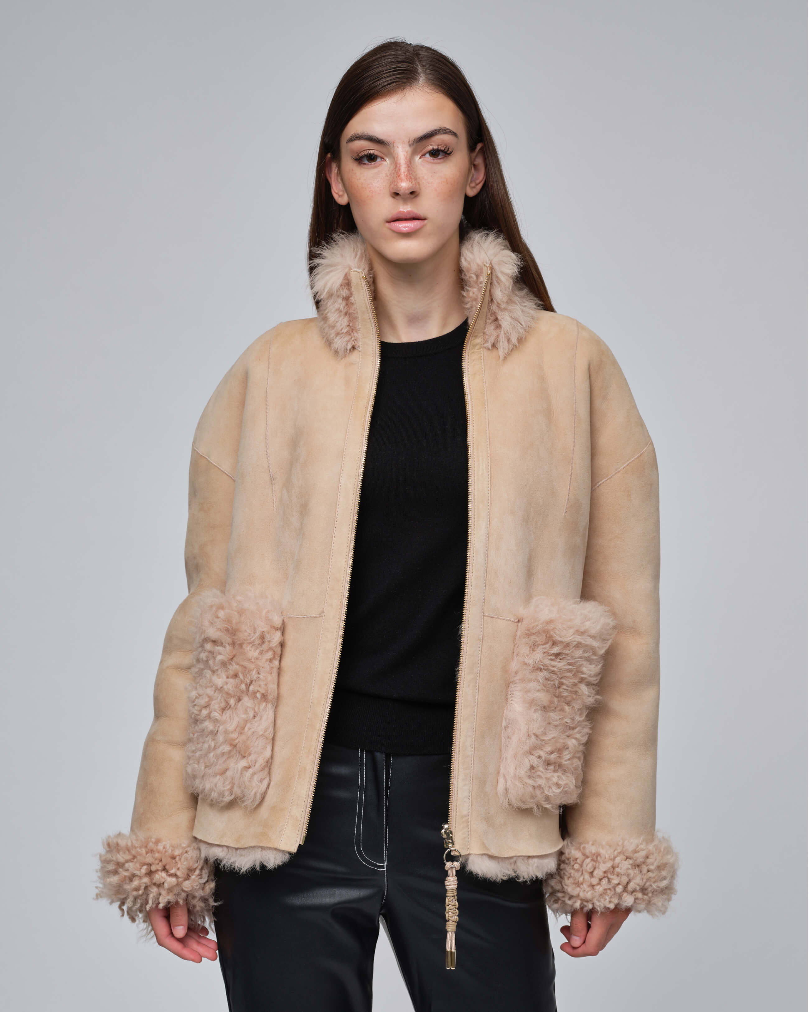 INUIKII Shearling Jacket