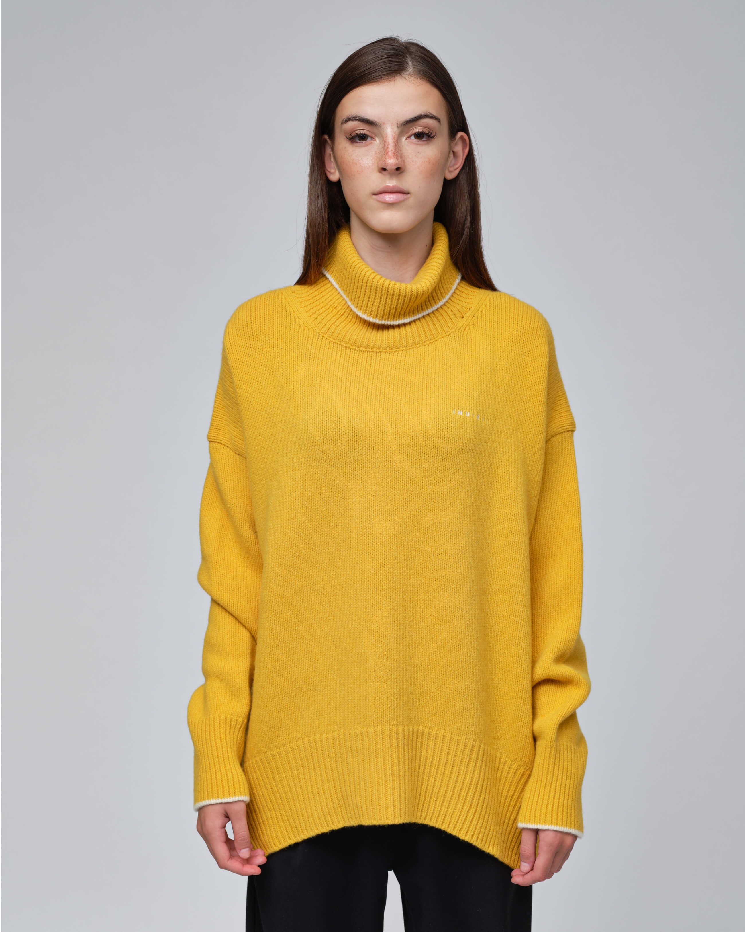 High Neck Knit Sweater