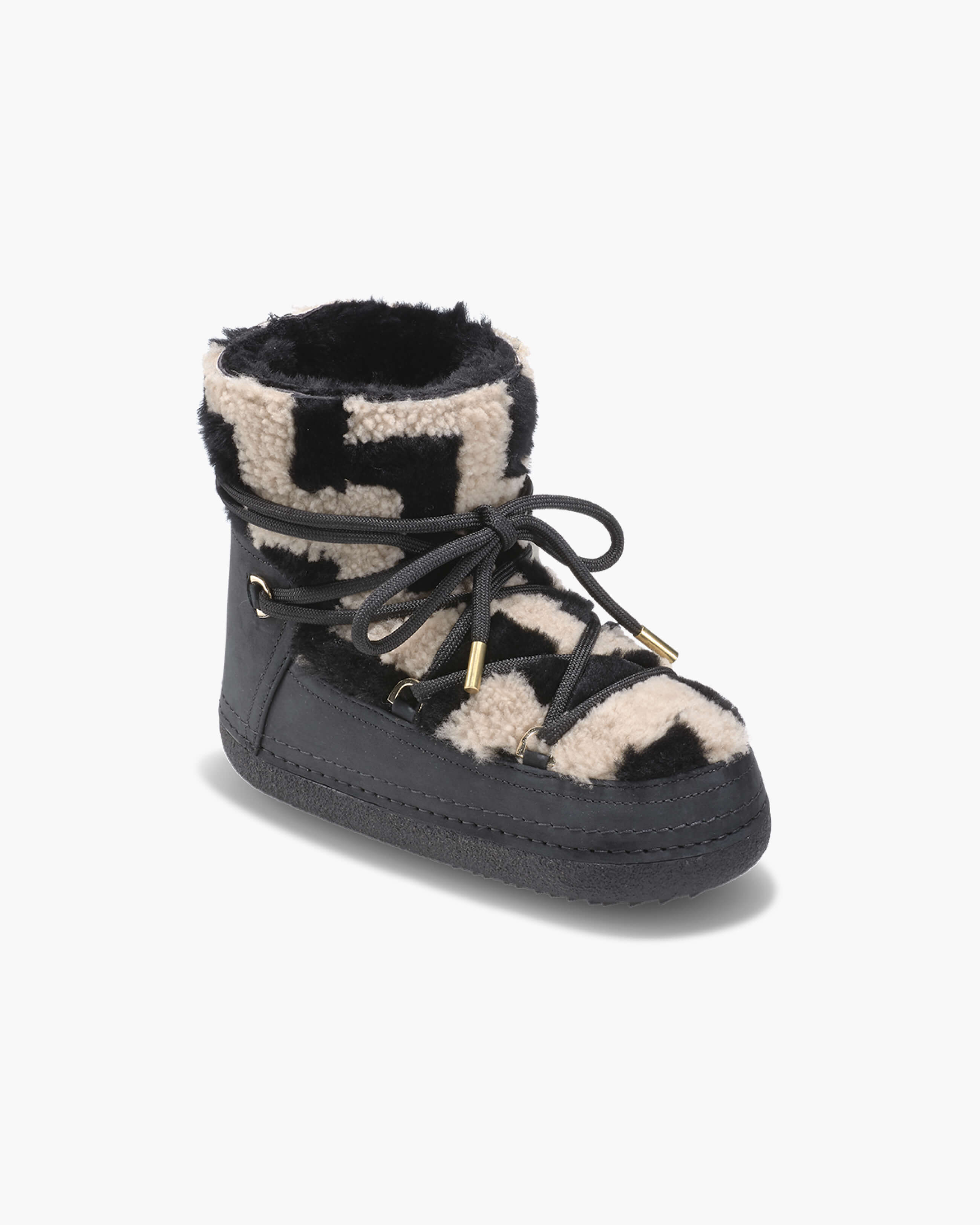 Shearling Zigzag Boot