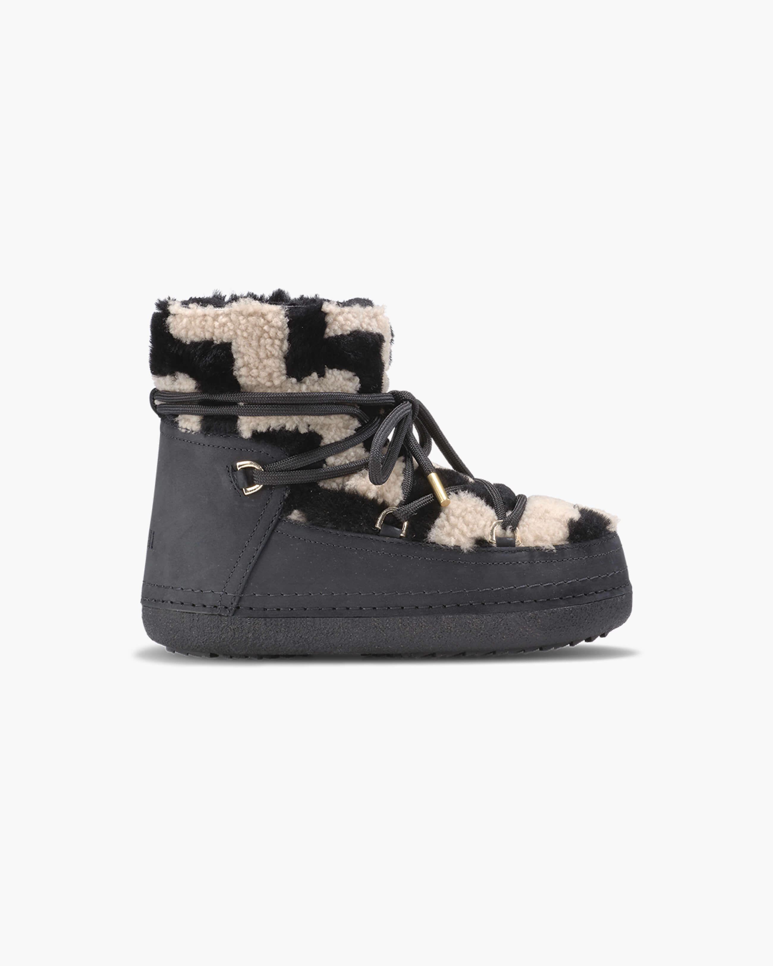 Shearling Zigzag Boot
