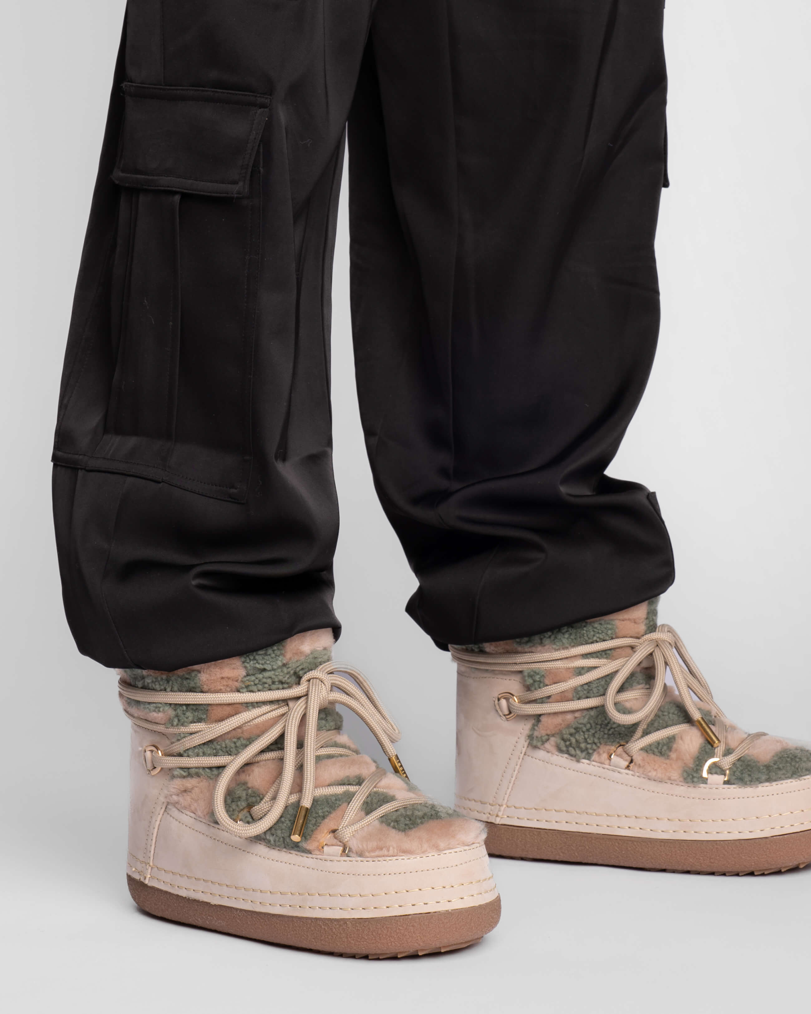 Shearling Zigzag Boot