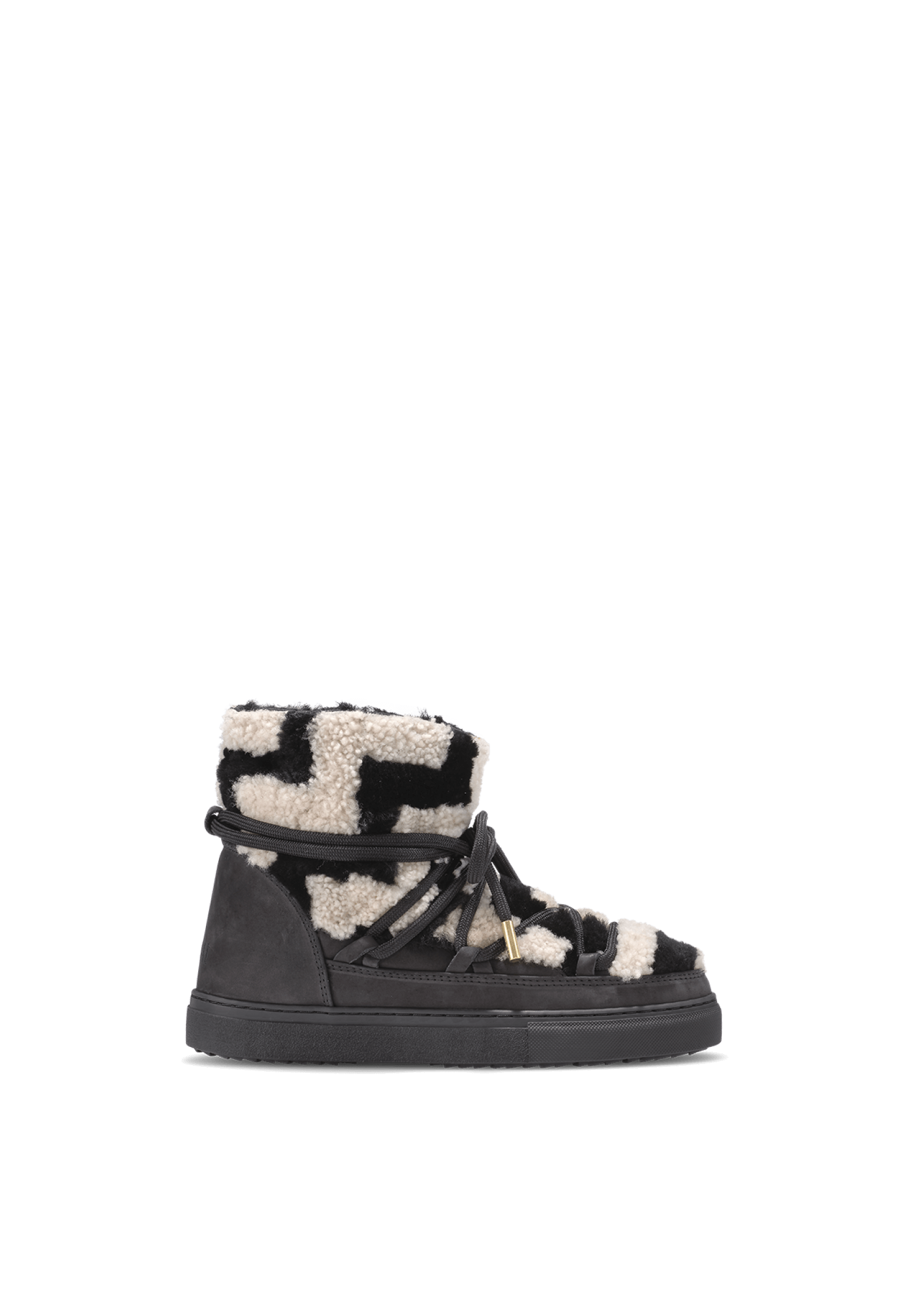 Shearling Zigzag Sneaker