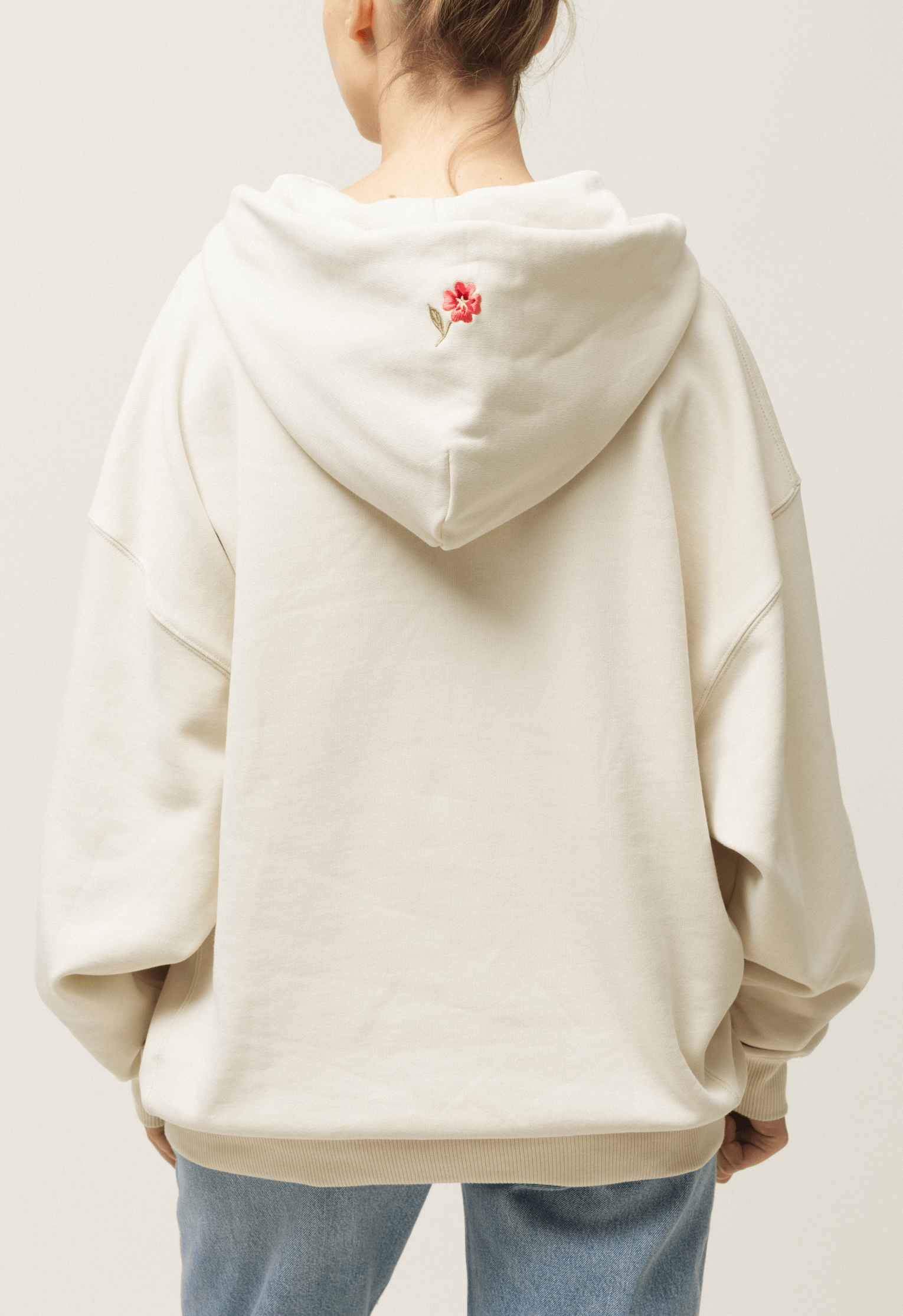 Oversized Embroidered Hoodie