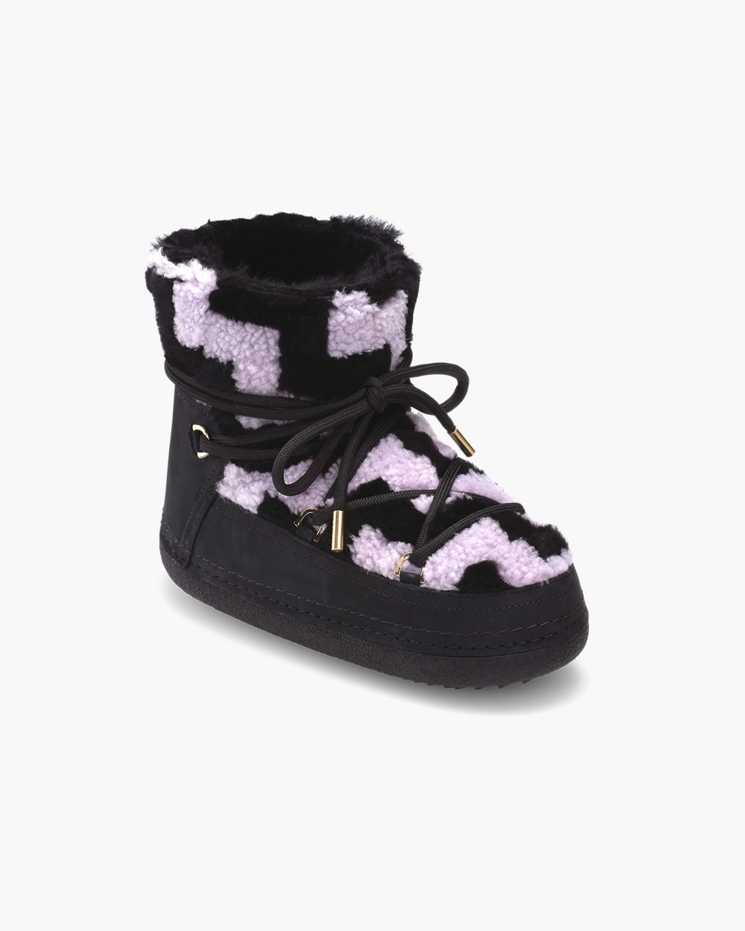 Shearling Zigzag Boot
