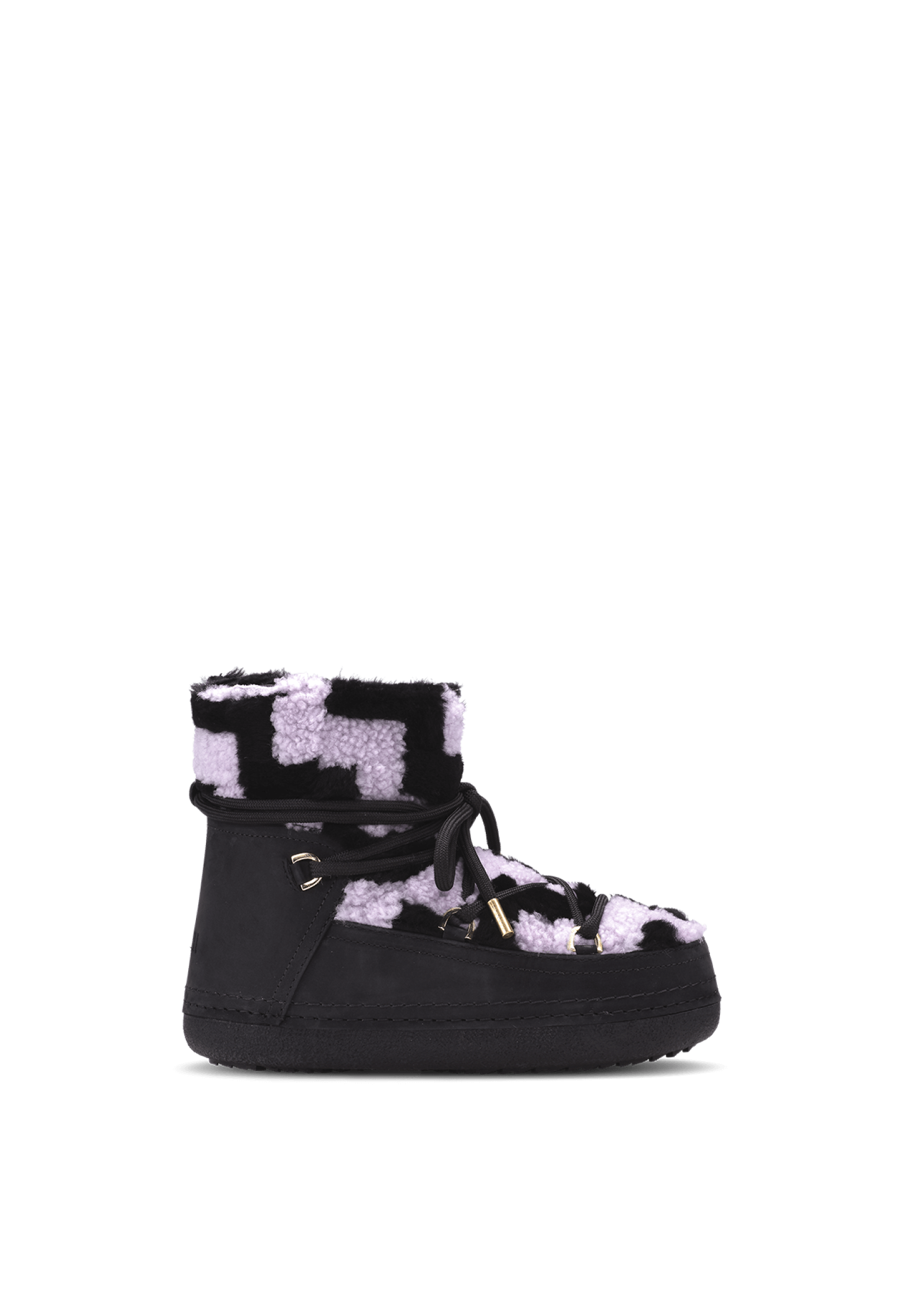 Shearling Zigzag Boot