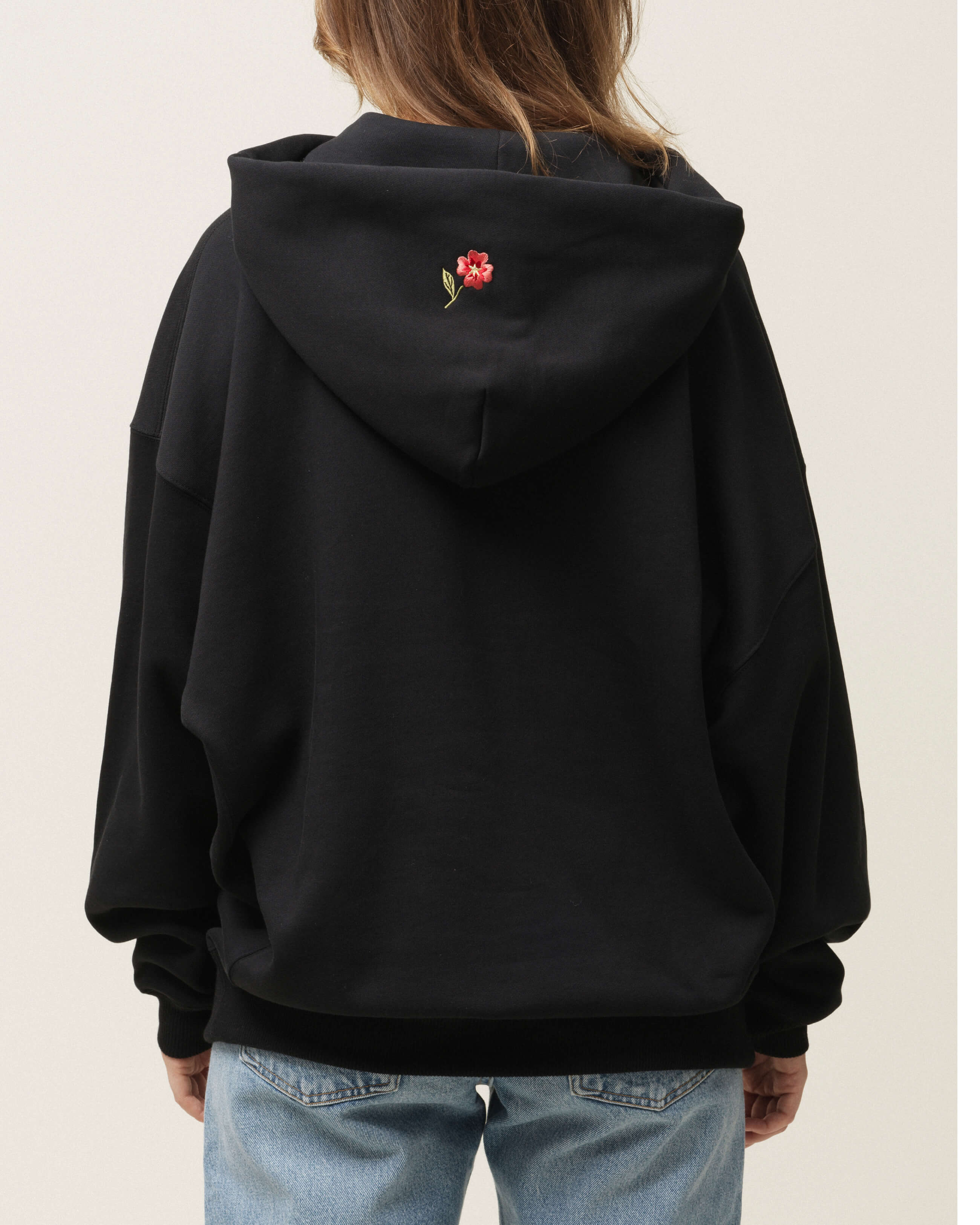 Oversized Embroidered Hoodie