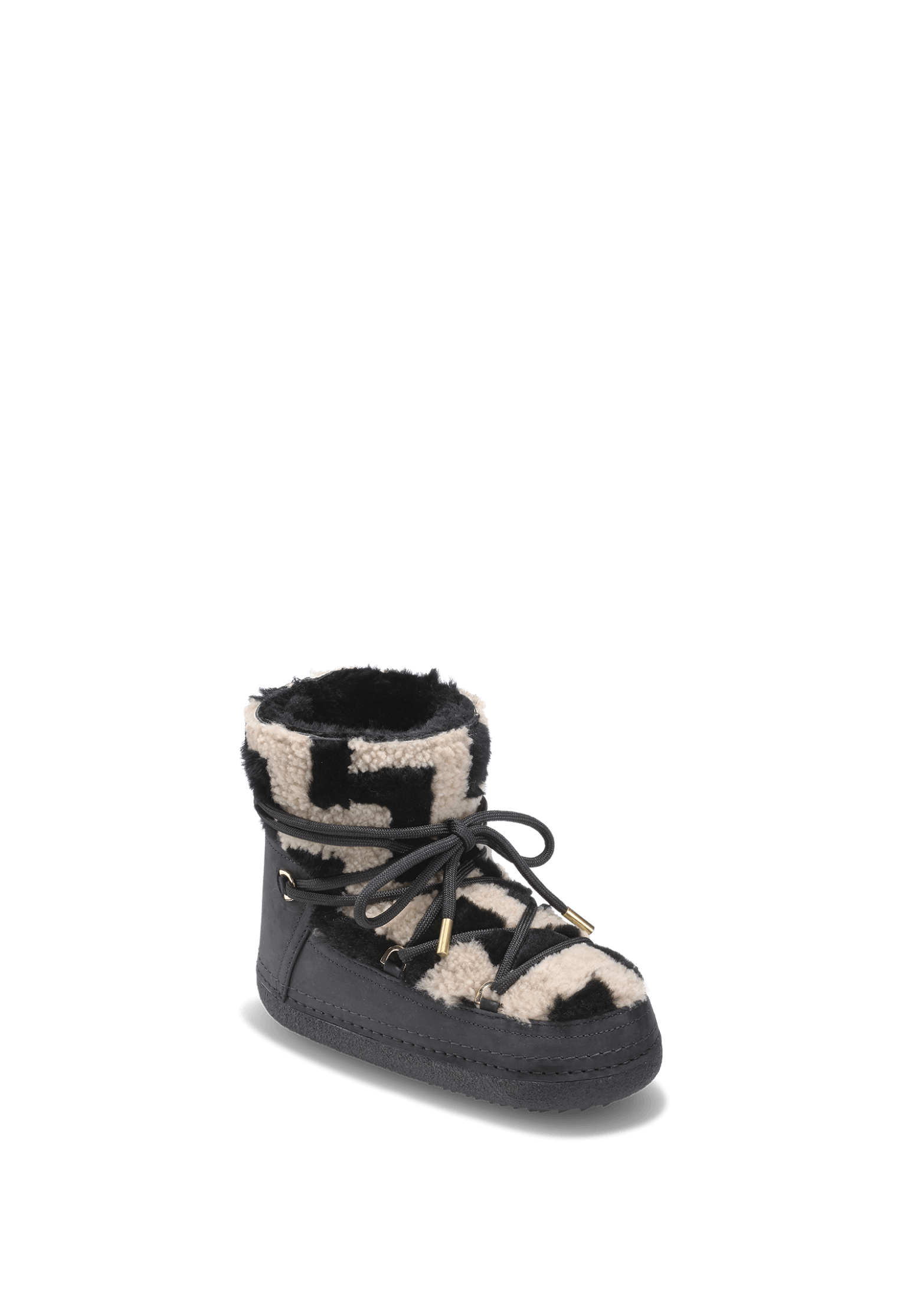 Shearling Zigzag Boot