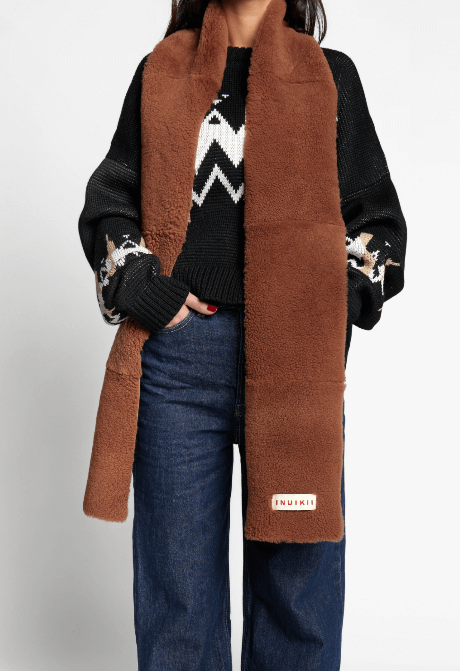 Patchwork Plain Scarf