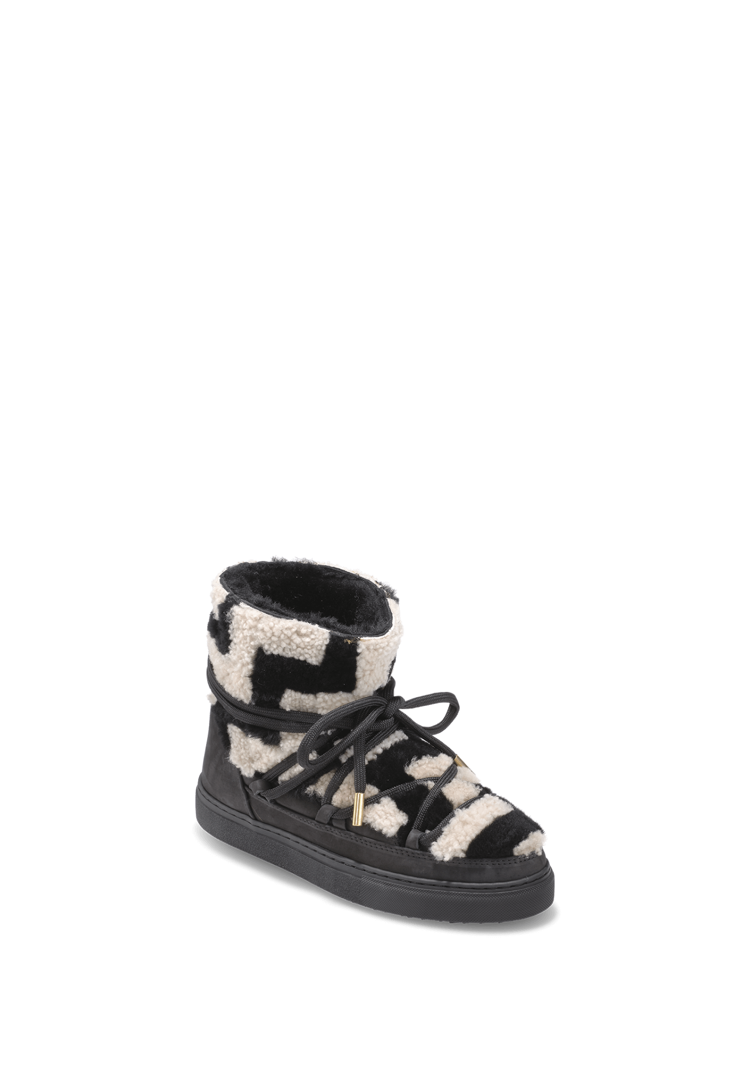 Shearling Zigzag Sneaker