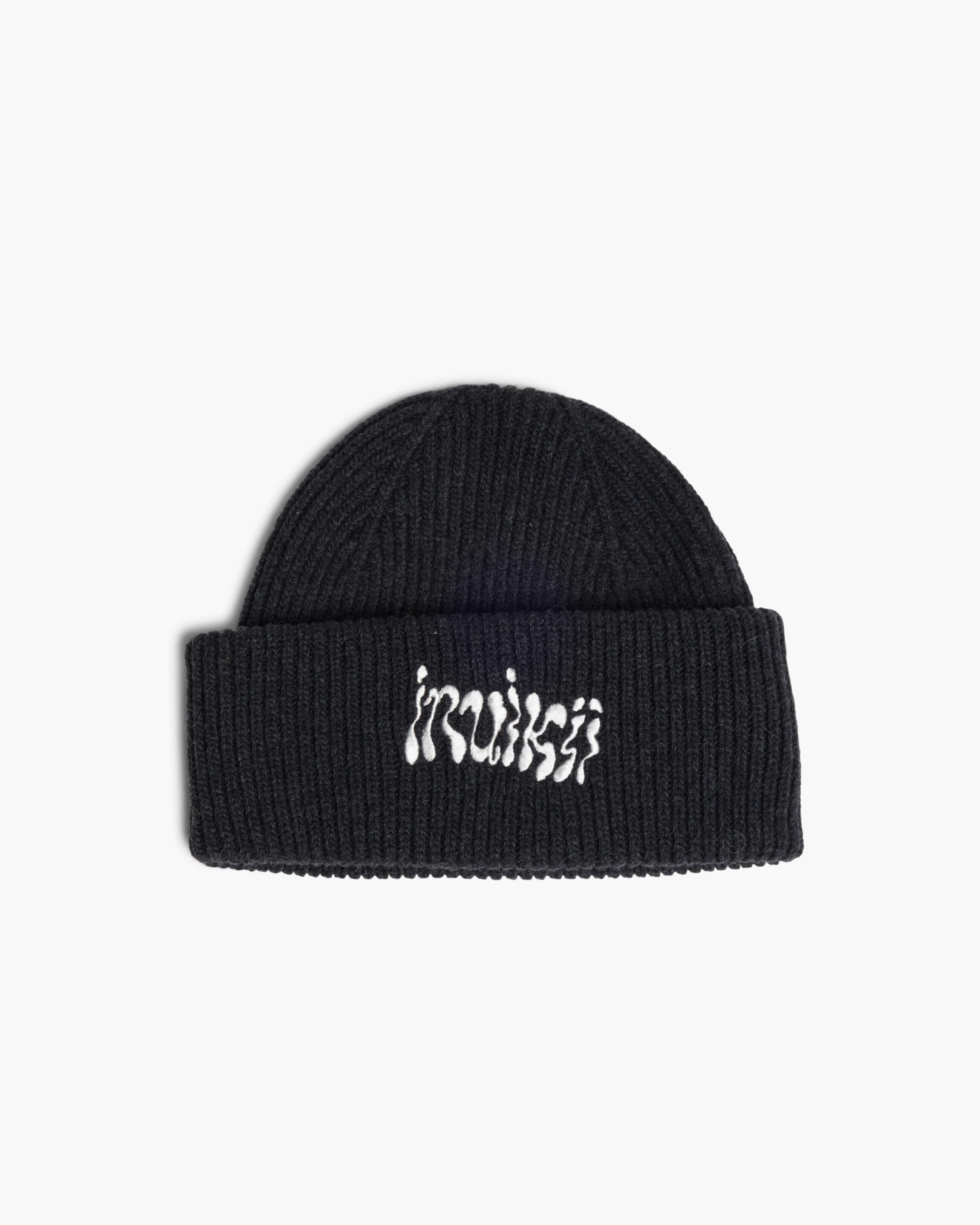 Ribbed Wool Beanie