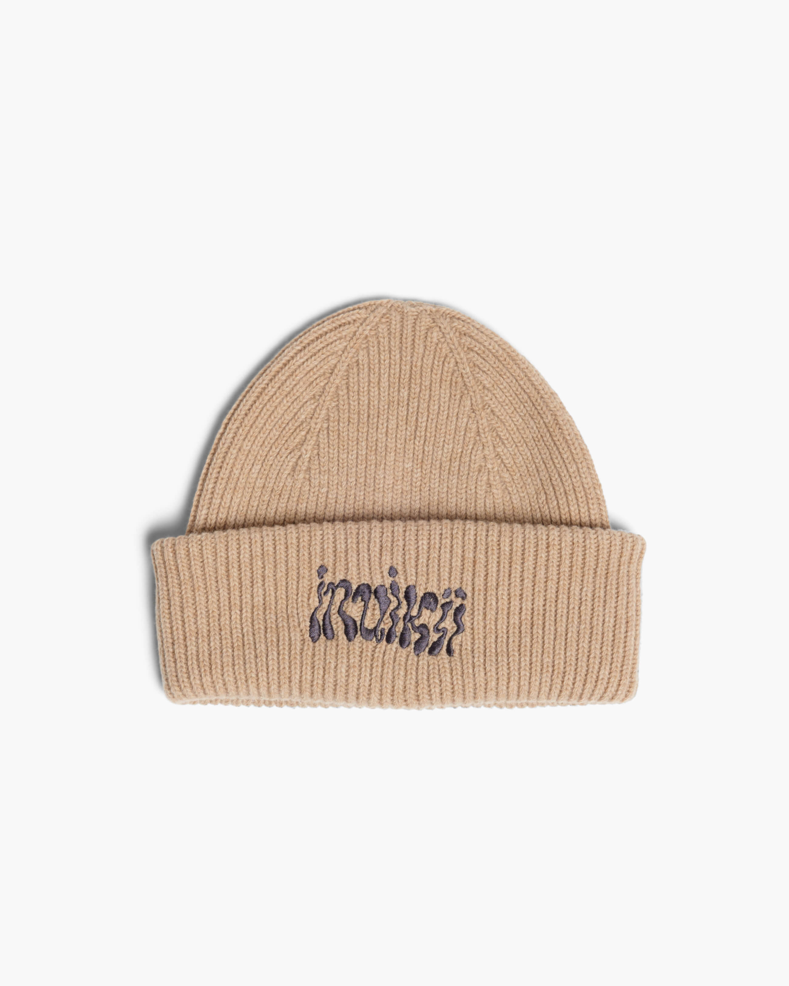 Ribbed Wool Beanie